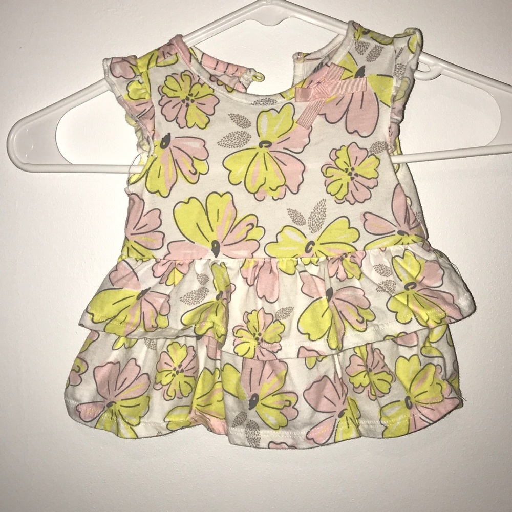 Child of mine tank top and shorts outfit.